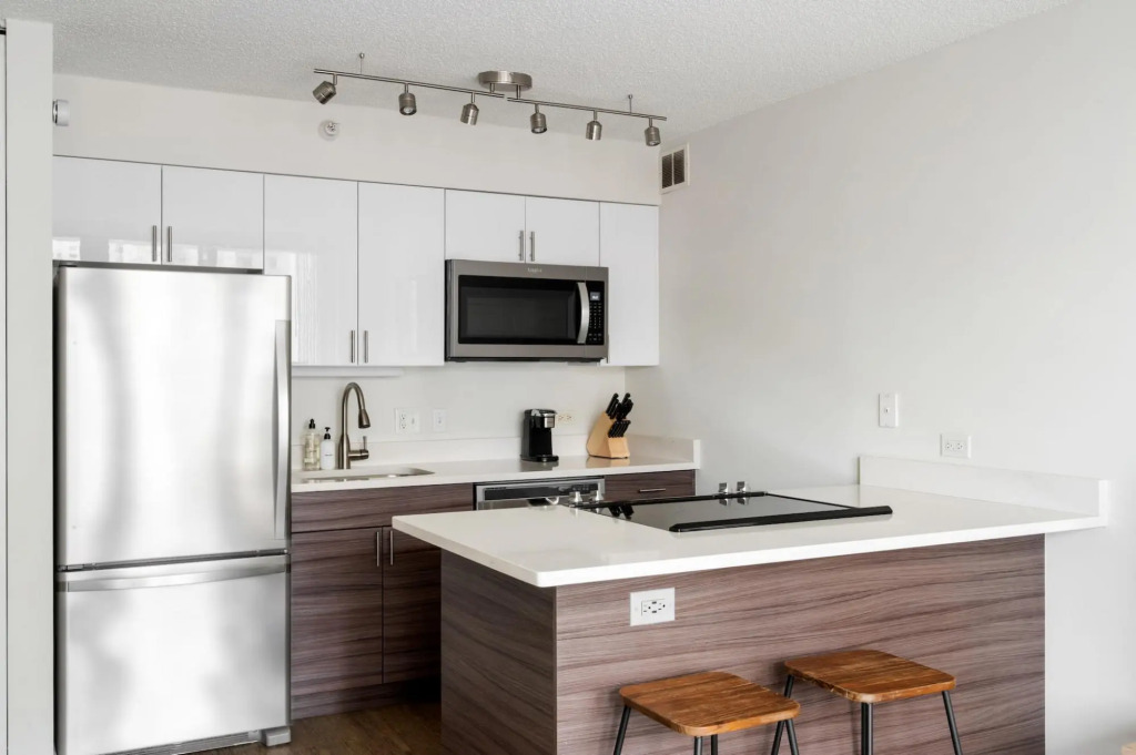 Chicago | King Bed Studio Near Loyola, Red Line + Shopping