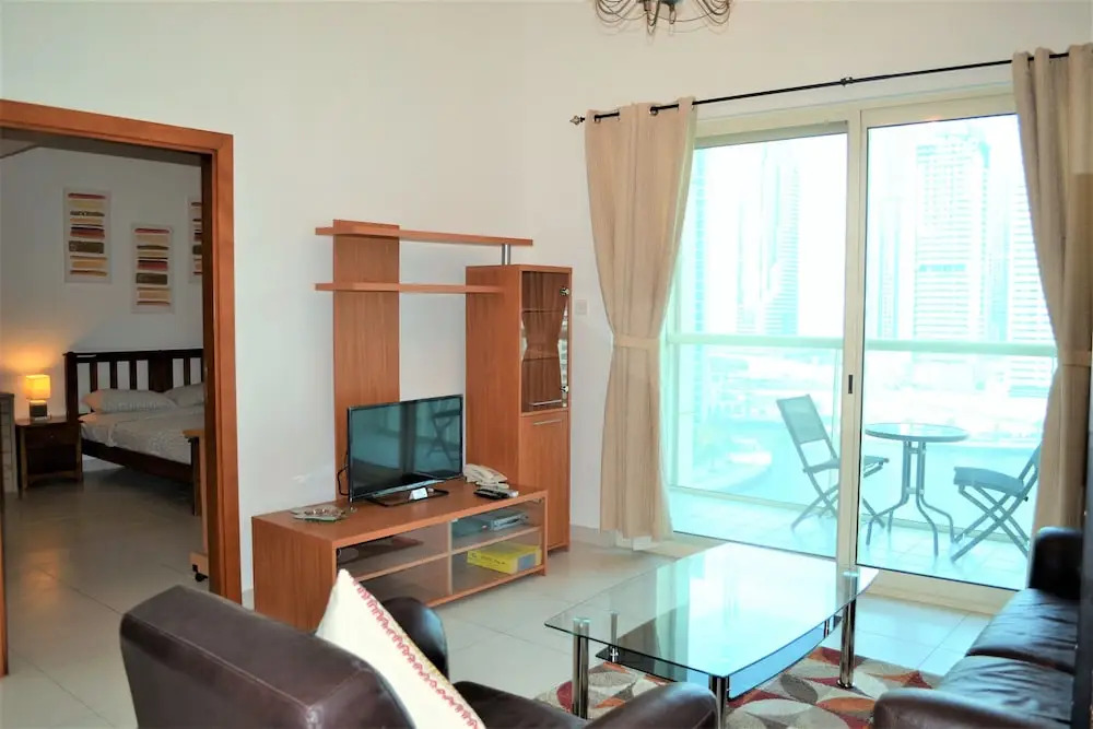 Fully Furnished 1BR with Balcony & Marina View - MRVW