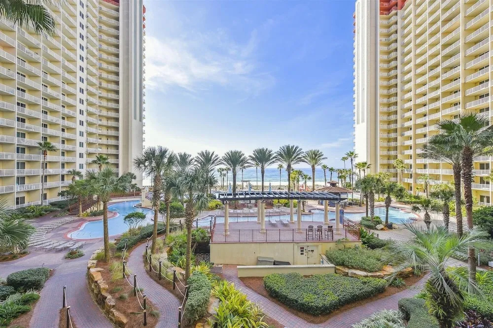Shores of Panama 316 - 3rd Floor 1 Bedroom, Sleeps 6. Reserved Parking Space. Free Daily Fun! 1 Condo by RedAwning