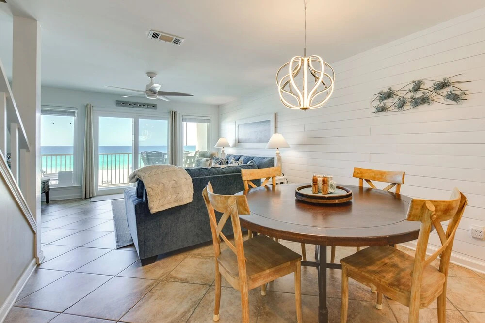 2-story Beachfront Condo in PCB w/ Community Pool!