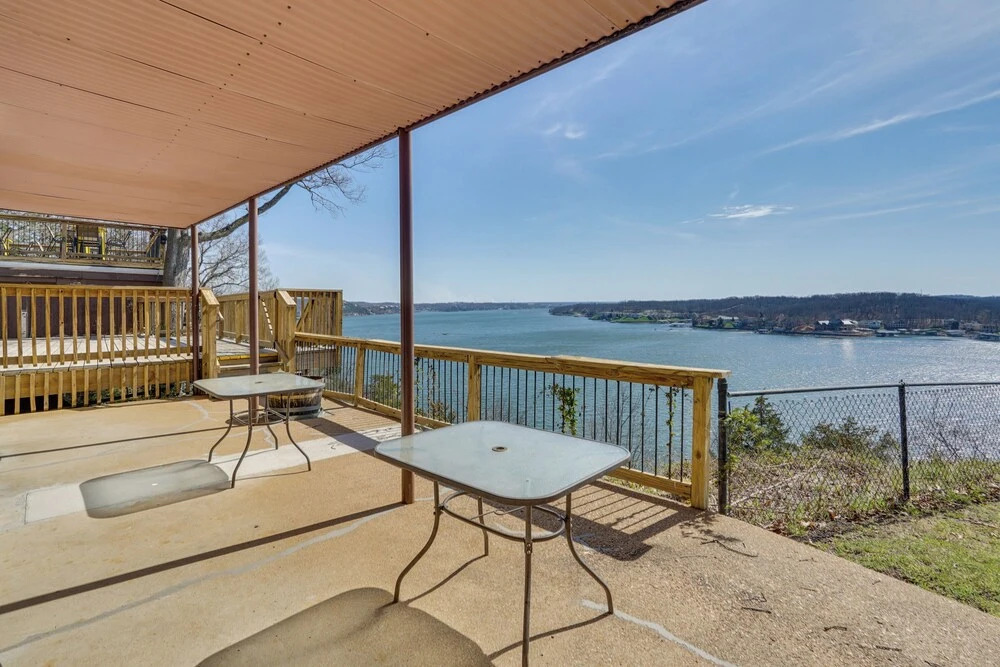 Poolside & Lakefront! Ozarks Home Base Near Strip