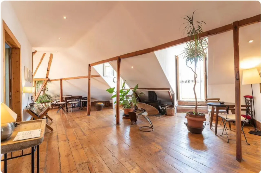 Charming central sunny penthouse