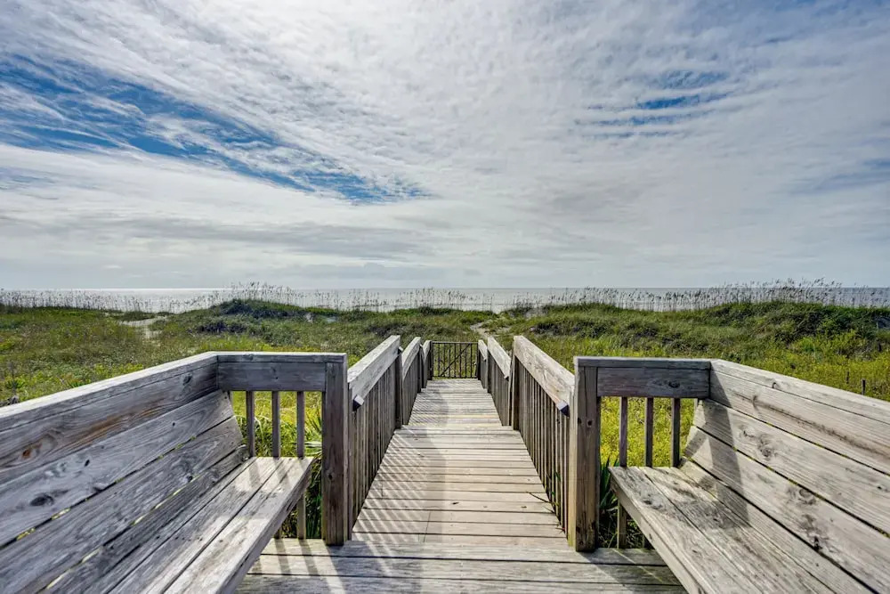 Home on Ocean Isle Beach w/ Catwalk & Deck