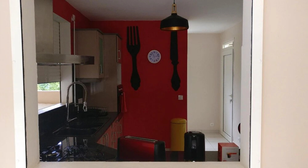 House with 3 Bedrooms in Vieux Habitants, with Wonderful Lake View, Furnished Terrace And Wifi - 40 Km From the Beach
