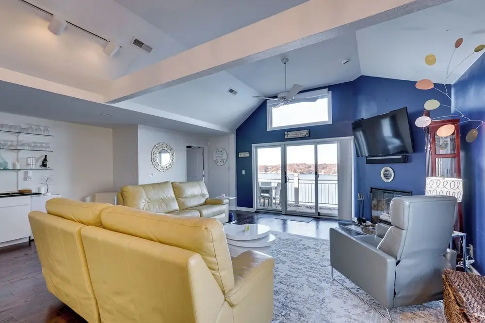 Boat Slip & Water Views: Lake Ozark Condo