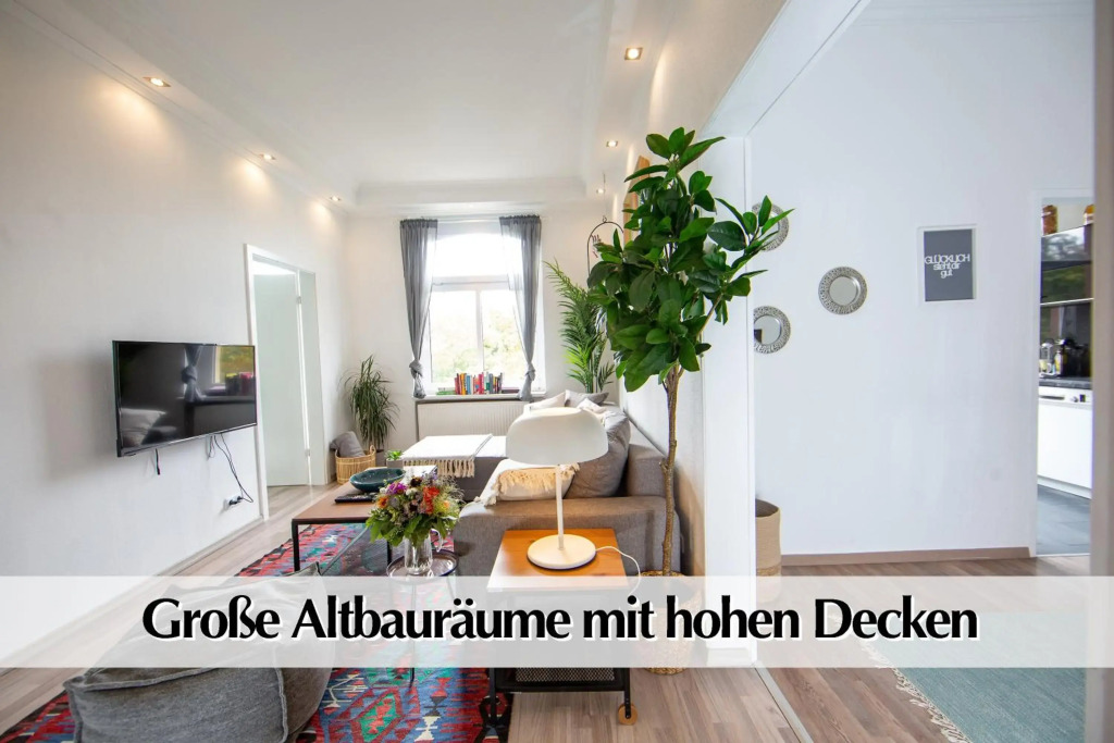 Schicke 80m2 3R Wohnung im Herzen Erfurts inkl Parkplatz