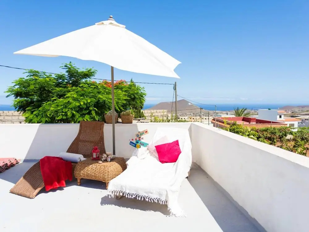 House With 2 Bedrooms in Arafo, With Wonderful sea View and Furnished