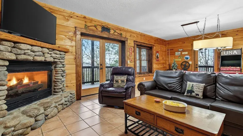 Hot Tub, Game Room & Prime Pigeon Forge Location Big Bear Ridge by Avantstay