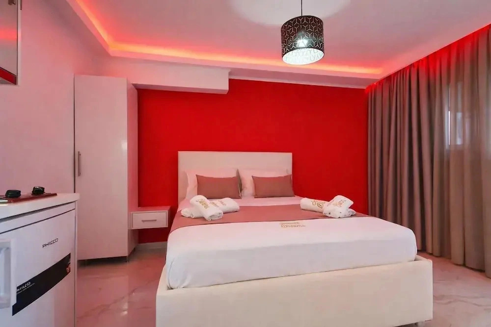 Beachfront Double Room at House Blerina in Sarti