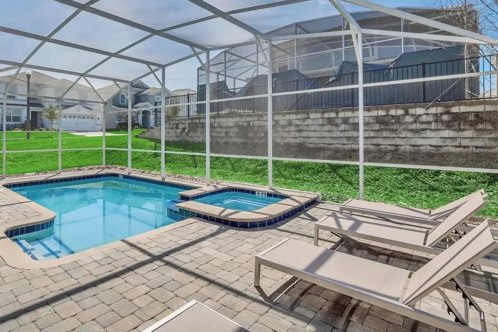 8BR Luxury Sleeps 22 w Pool & Hot Tubnear Disney