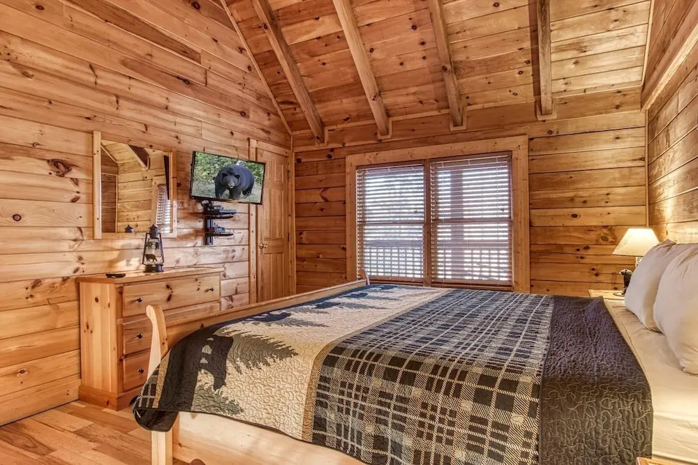 ER240 - Smoky Safari Great Location - Close To Town! 2 Bedroom Cabin by RedAwning