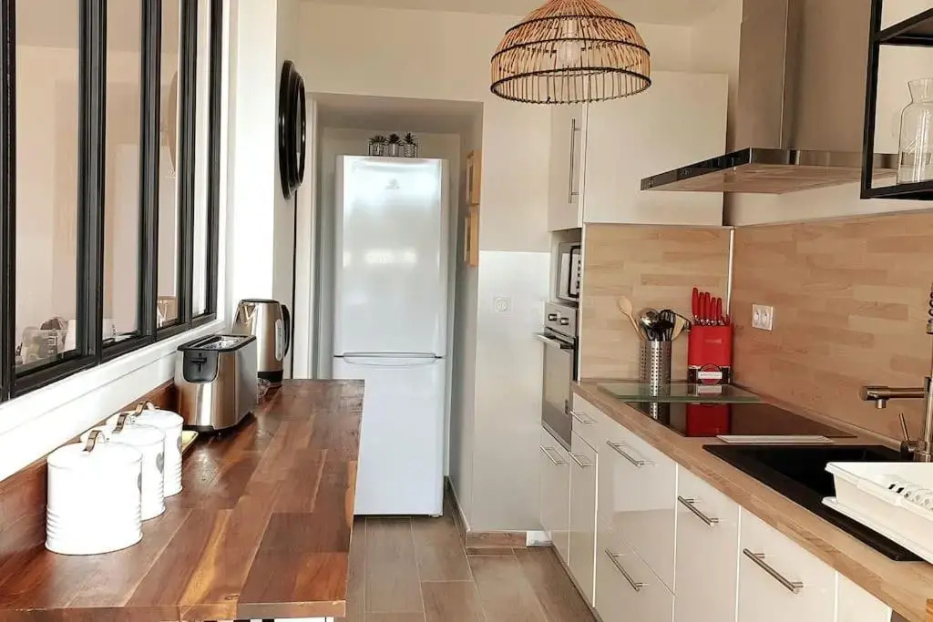 Le doux voyage T3 lumineux, vue mer.