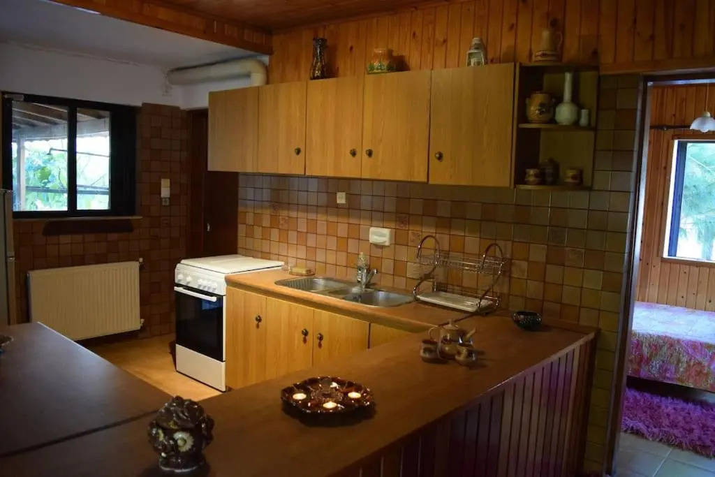 Quiet Woodwork House + Fireplace