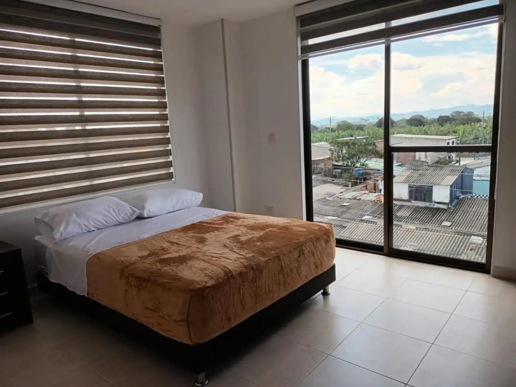 Apartamento con hermosa vista a 5 minutos del parque del café