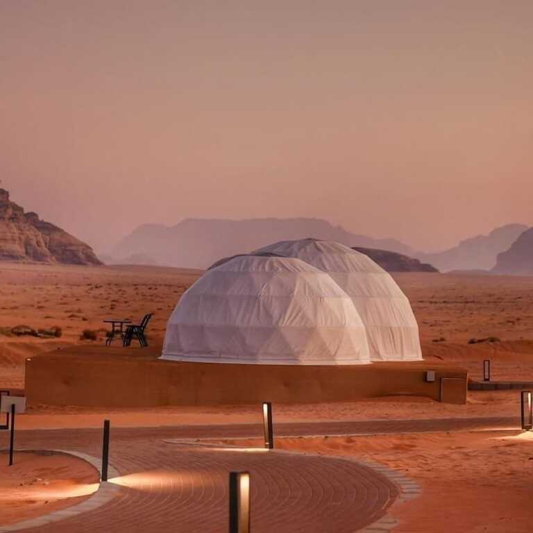 Wadi Rum UFO Luxotel - Campsite