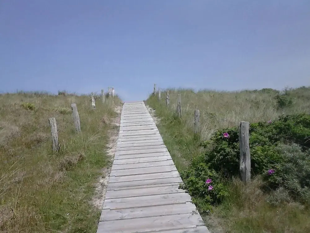Lagoon on the Wadden See on Wangerooge