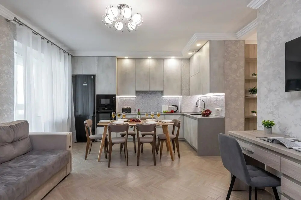 3-room apt with view of National Library