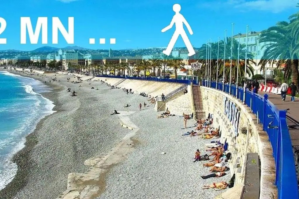 Le Rossetti 2 - F2 Lumineux, Ascenseur, Climatisation, Coeur Vieux-Nice
