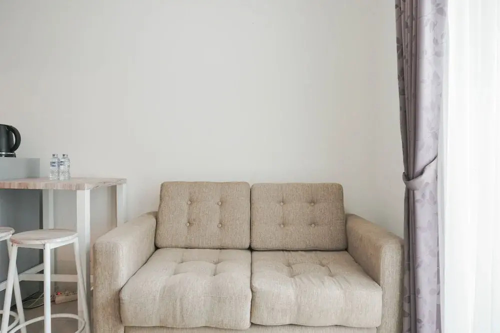 Comfort 1Br Apartment With Study Room At Woodland Park Residence