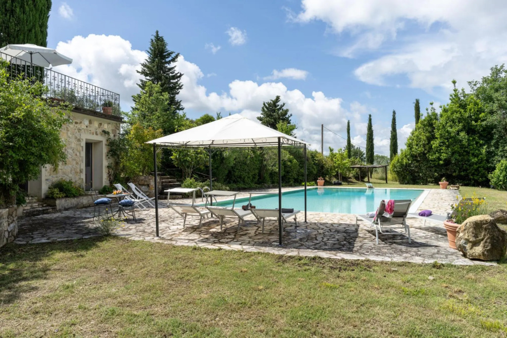 Country house with swimming pool and spectacular view and pool open till Oct 31st-Tenuta La Macinaia