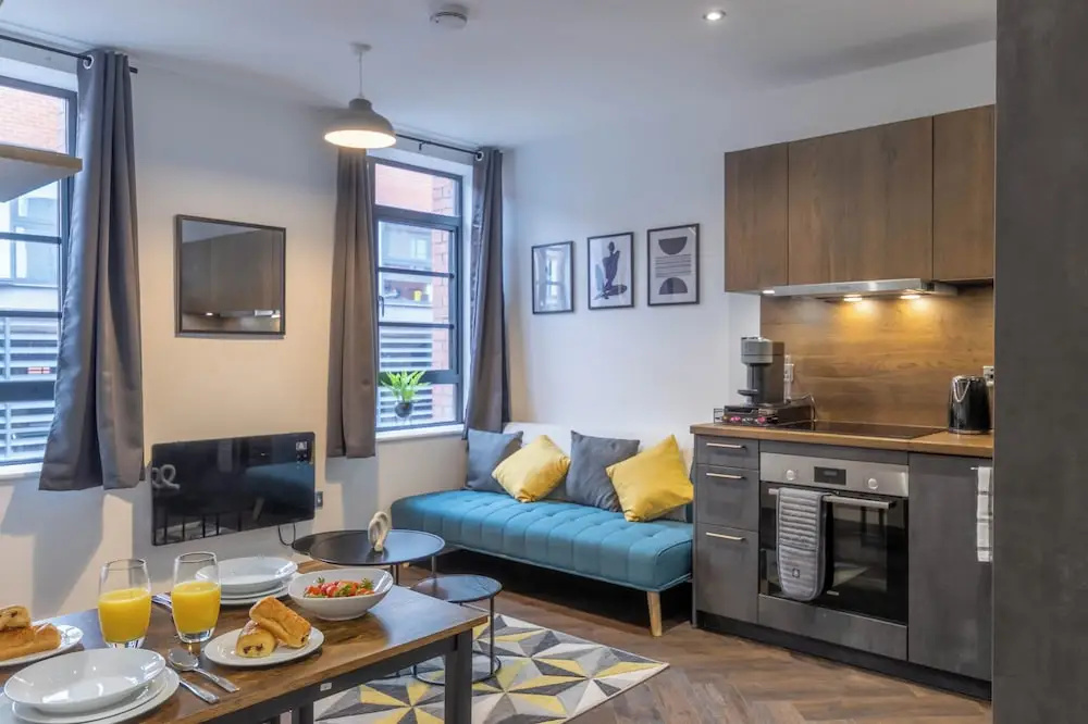 Modern 1-bed in Birmingham's Jewellery Quarter