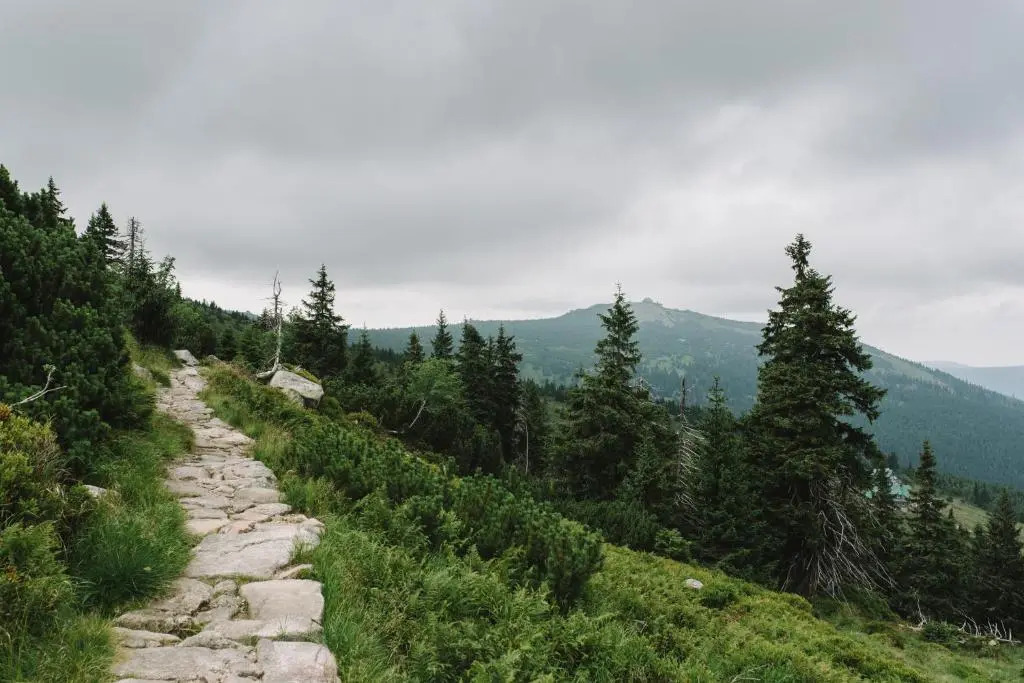 WERANDA z widokiem na Karkonosze
