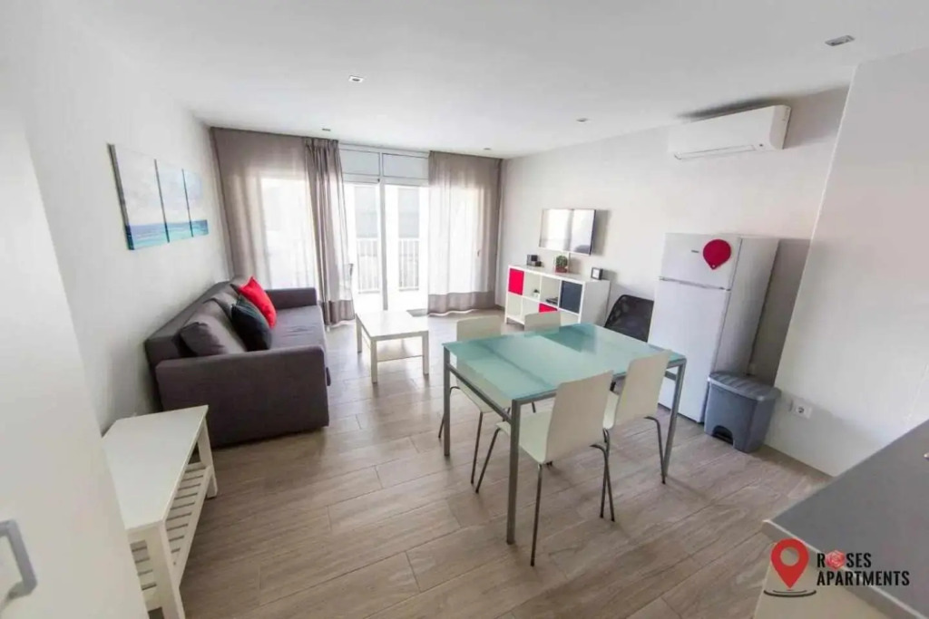 Roses Apartments Estudio 1 vista mar lateral