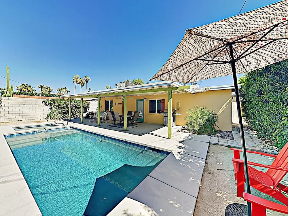New Listing! Movie Colony Oasis W/ Pool & Spa 3 Bedroom Home