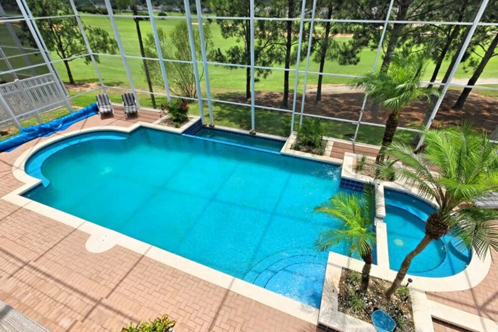 Pool Area Overlooking Conservation Area! 5 Bedroom Villa