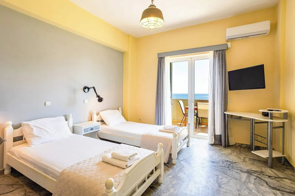 Beachfront Nest Memi Koroni-seaheaven House A1