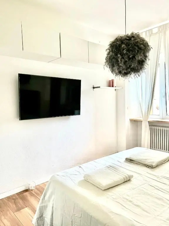 white home near Linate