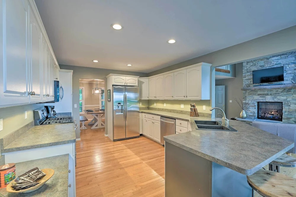 Grand Pisgah Forest Home on Secluded 5 Acres!