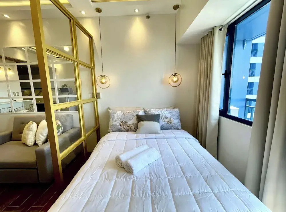 Luxurious White & Gold Haven in Makati
