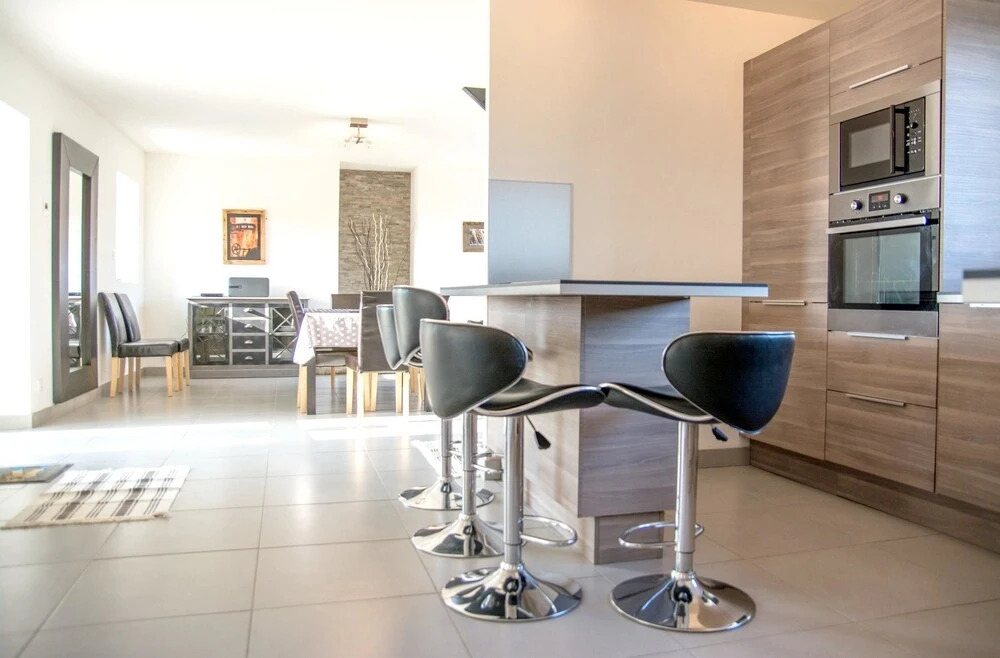 House With 3 Bedrooms in Plougoulm, With Enclosed Garden and Wifi