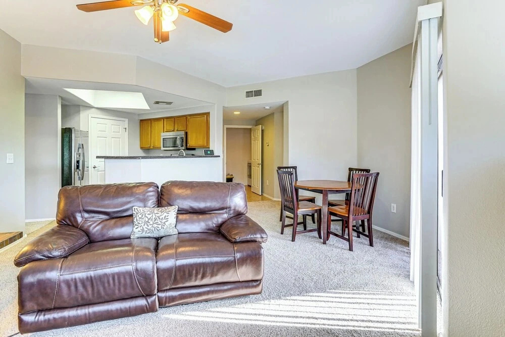 2 Desert Breeze Villas Units: Patios & Pool Access