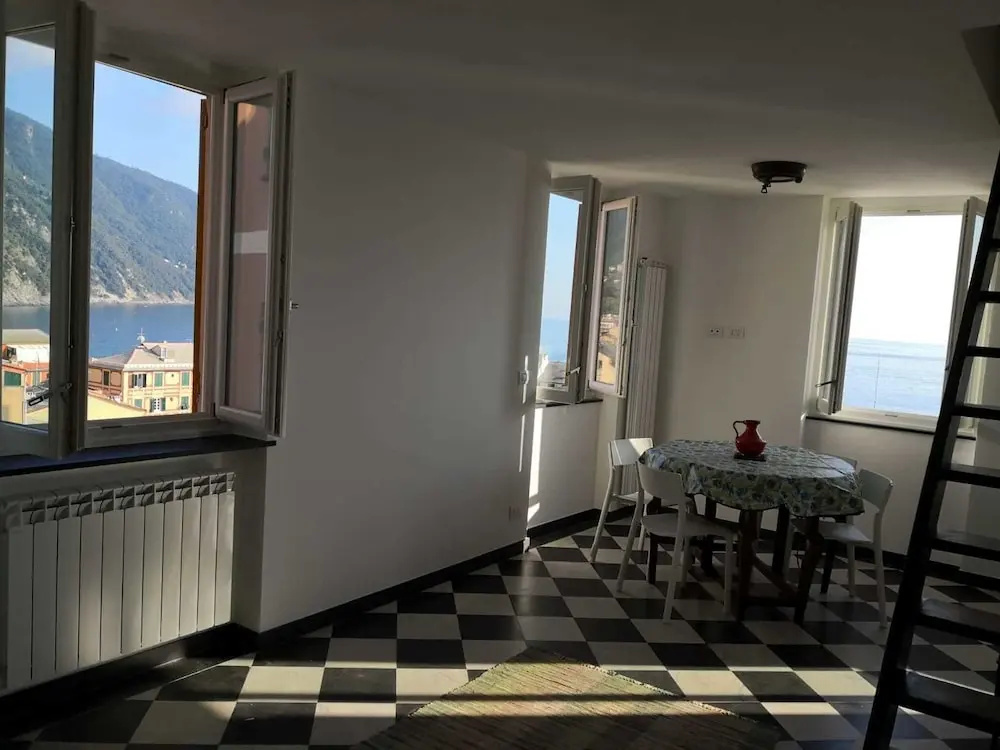 Appartamento Attico Sul Porto Di Camogli