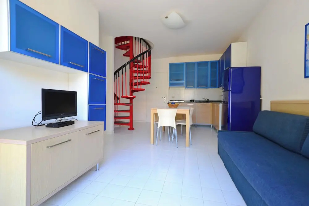 Two Level Flat With Balcony