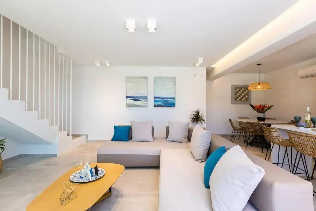 Villa Daphne-Naiades/ 2 bedrooms,luxury,beachfront