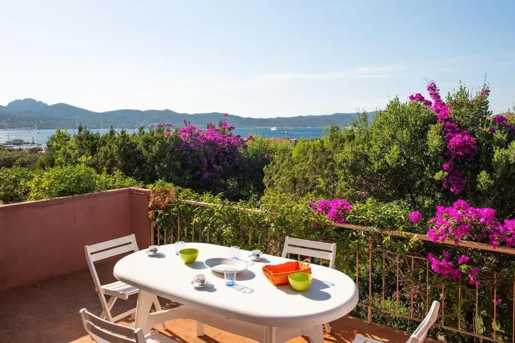 RESIDENZA SUL PORTO - Terrazza Vista Mare Porto Rotondo - Patio - AC