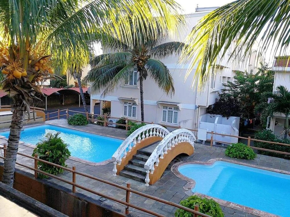 Apartment With 3 Bedrooms in Flic en Flac, With Shared Pool, Enclosed Garden and Wifi - 500 m From the Beach