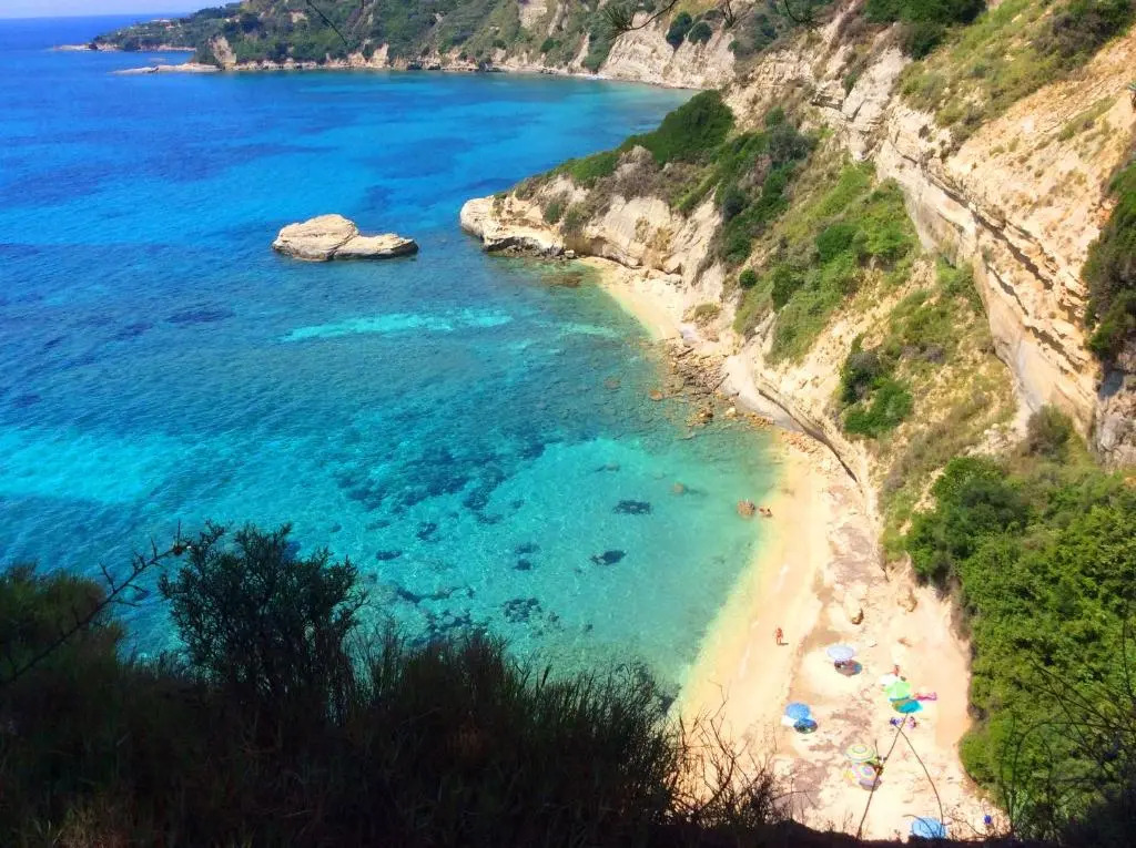 Kefalonia apartments - 2 bedroom apartment in orchard, cute veranda, ground floor