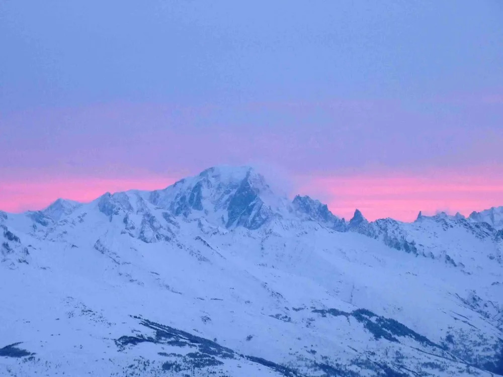 Apartment With 2 Bedrooms in Aime la Plagne, With Wonderful Lake View and Enclosed Garden