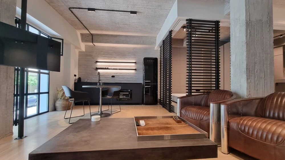 A NYC loft design Studio APT in Kolonaki