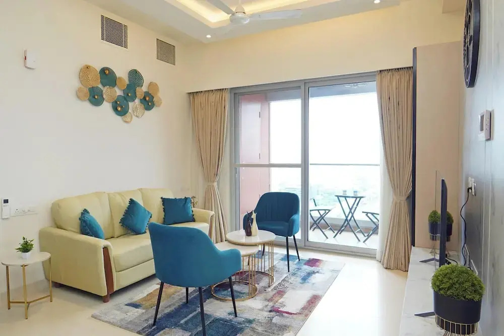 Auric Blue by Red Olive3bhkomrprime IT Corner