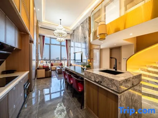 Xiamen Yunhai · Yuxi Duplex Suite Apartment (Cross-Strait Financial Center)