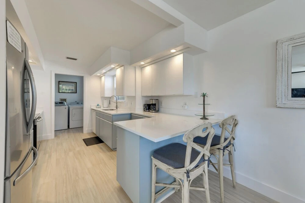 Covered Deck & Bay Views: Bradenton Beach Abode!