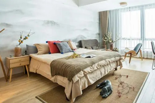 Hefei Binhu New District·Wanda City Subway Station· Locals Apartment 00144580