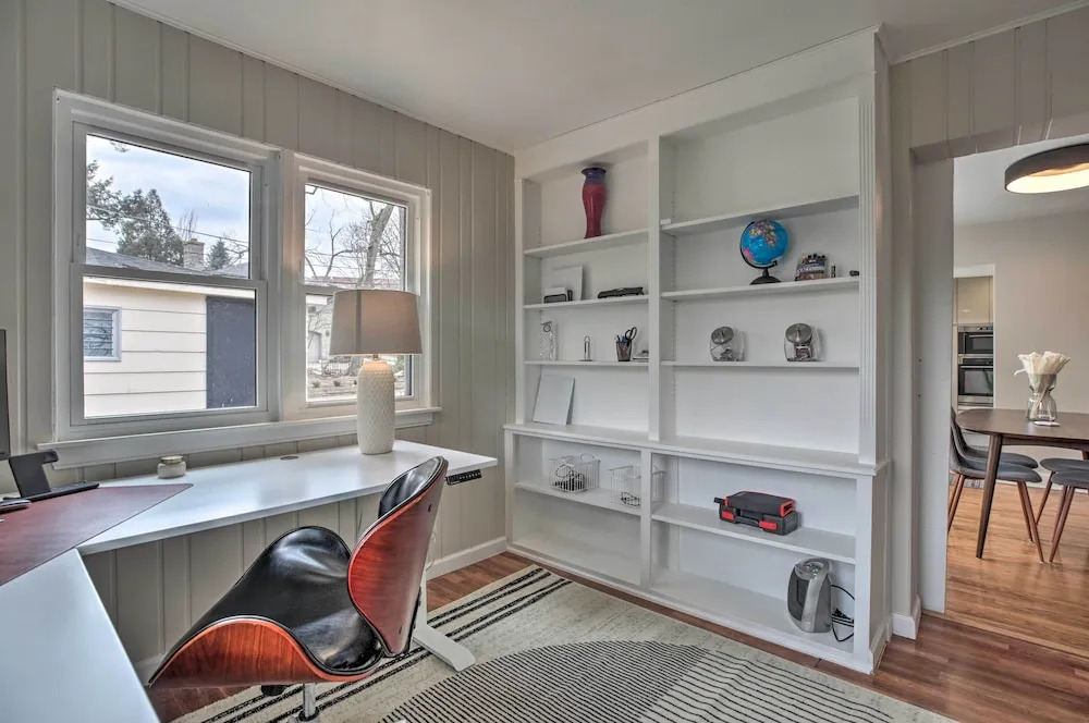 Home w/ Office + Yard: 25 Mi to Downtown Chicago!