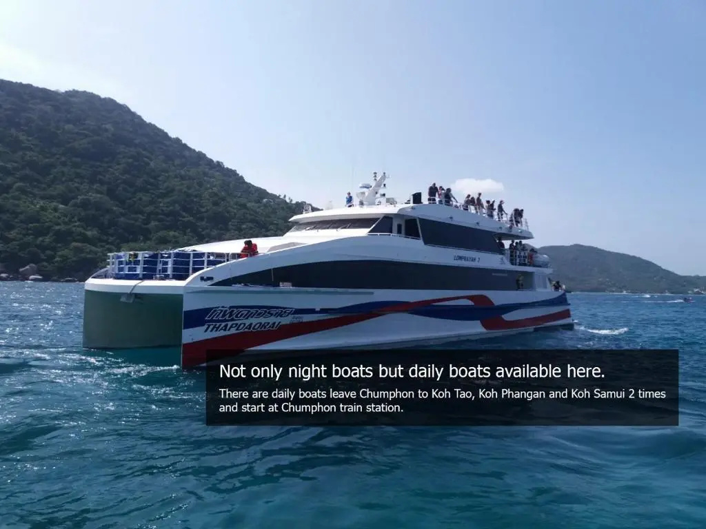 Chumphon Night Boat to Koh Tao