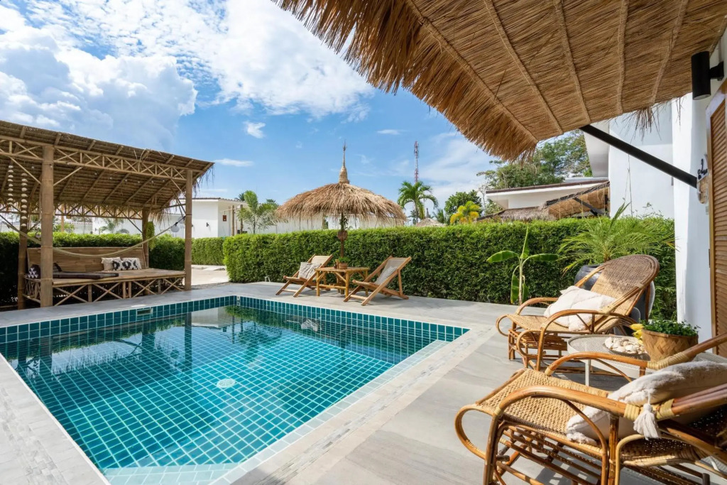 Manao Pool Villa 2 - 5 Mins Walk To The Beach